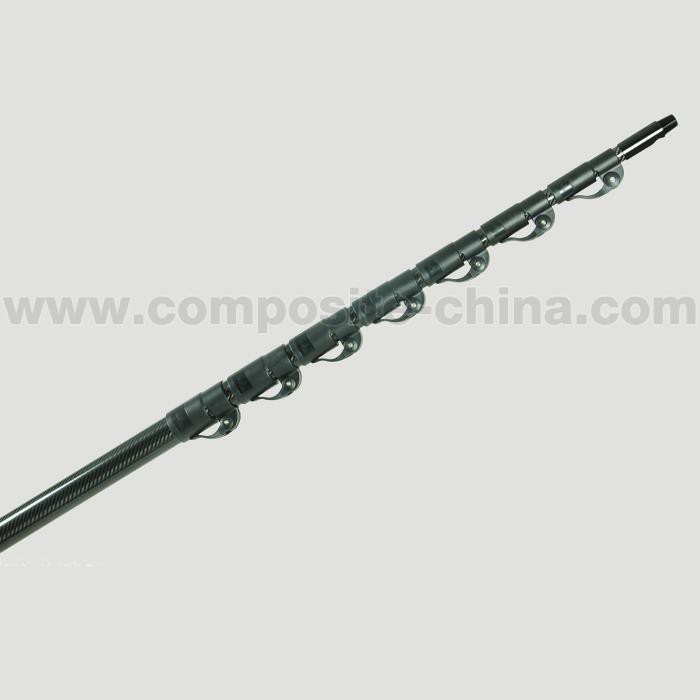 Fibra tal-Karbonju Pollakki tat-Tindif Teleskopiċi