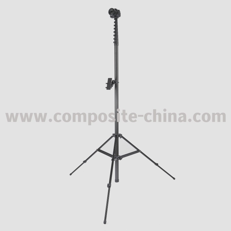 Arblu tal-kamera teleskopiku tal-fibra tal-karbonju